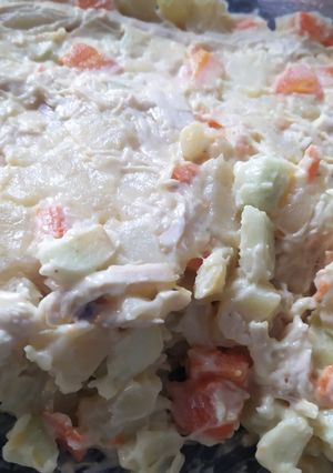 Una foto de Ensalada de gallina