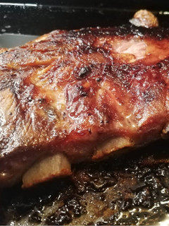 Una foto de Costillar de cerdo al horno