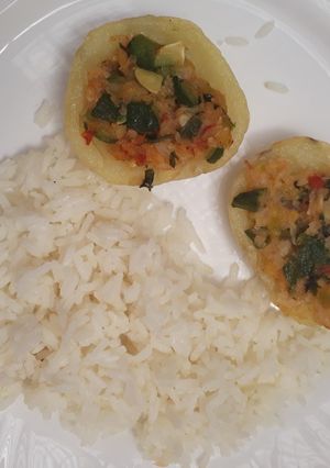 Una foto de Papas rellenas de pescado