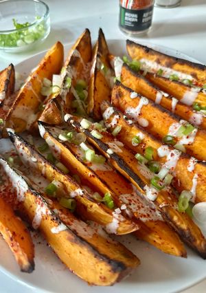 A picture of Gjelina’s Roasted Yams.