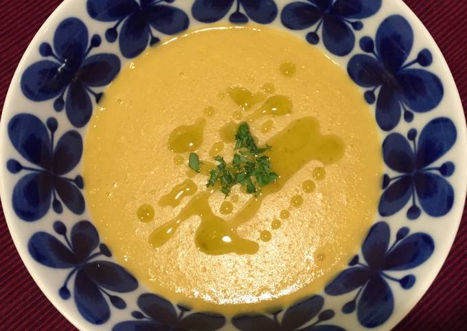 Recipe of Super Quick Homemade Creamy Corn &amp; Potato Potage (still healthy and light)