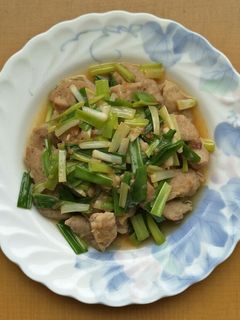星期五清冰箱(蔥爆肉羹) 的食譜成品照片