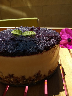 Una foto de Tarta vegana