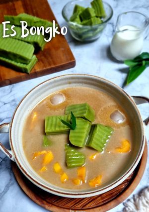 Foto resep Es Bongko Pandan Nangka