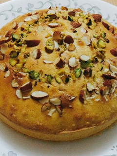 A picture of Almond Vanilla Cake.