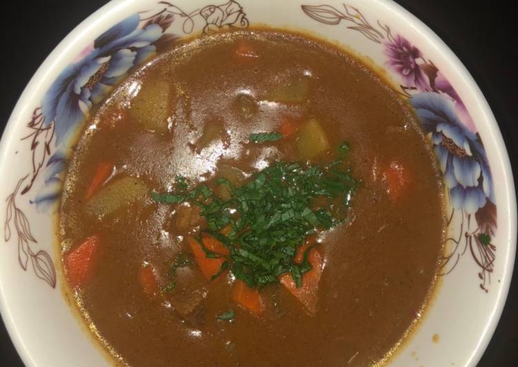 Resep: EnakJapanese beef curry ala karimun