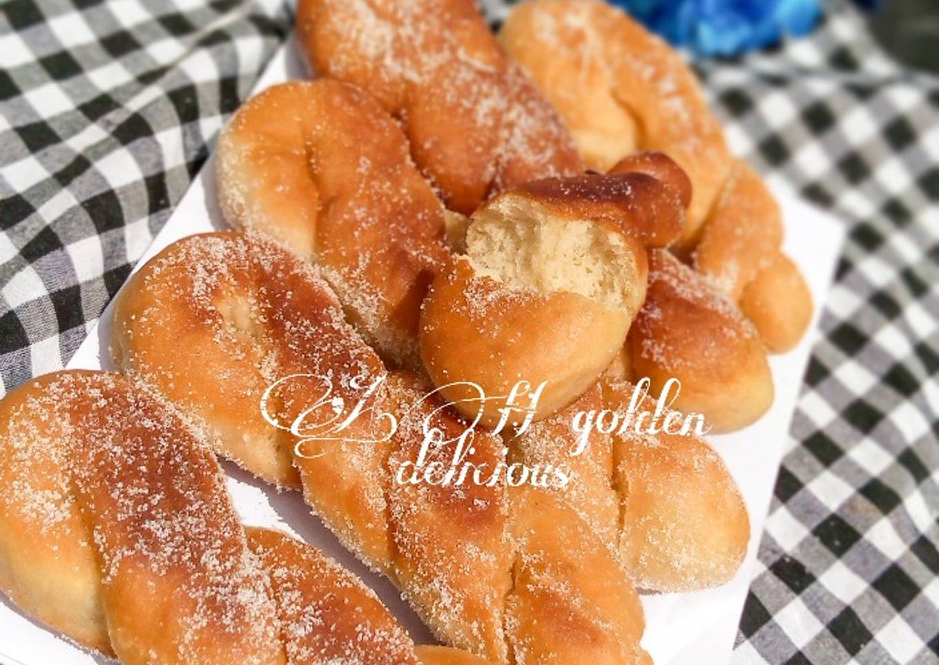 Soft twisted doughnut