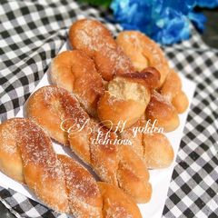 A picture of Soft twisted doughnut.