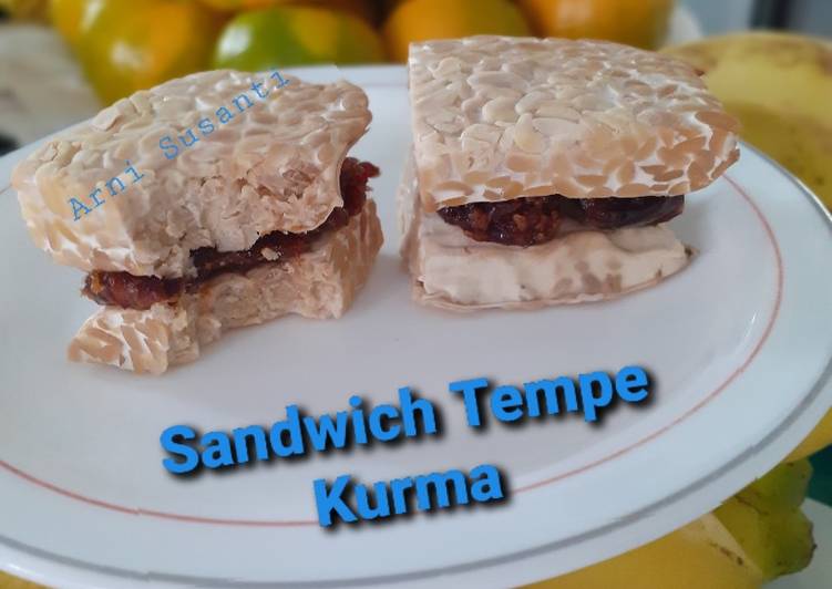Resep Sandwich Tempe Kurma, Lezat Sekali
