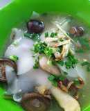 Bánh canh phồng tôm bếp Mẹ Tiên