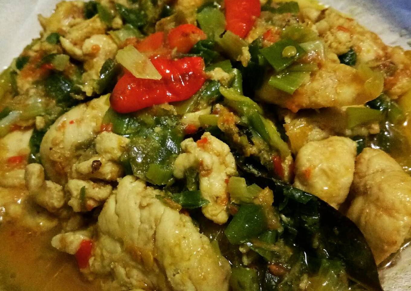 Ayam rica rica pedas