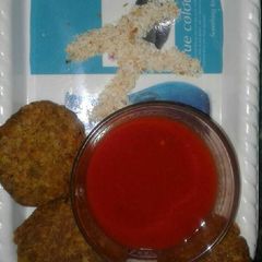A picture of Aalu Tikki.