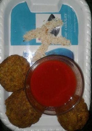 A picture of Aalu Tikki.