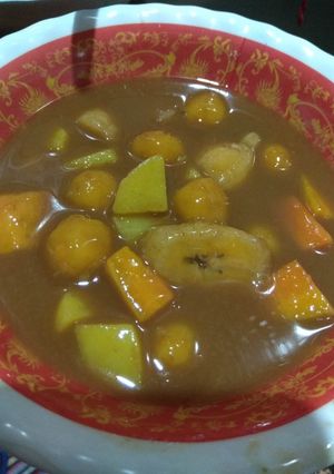 Foto resep Kolak biji salak ubi jalar kolak ubi kolak onde onde