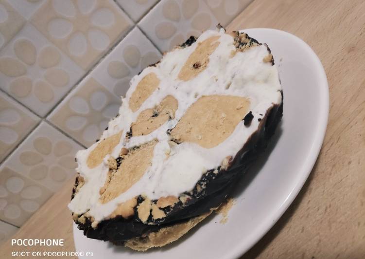 Simple Way to Make Speedy Tarta de la abuela (galleta y chocolate)