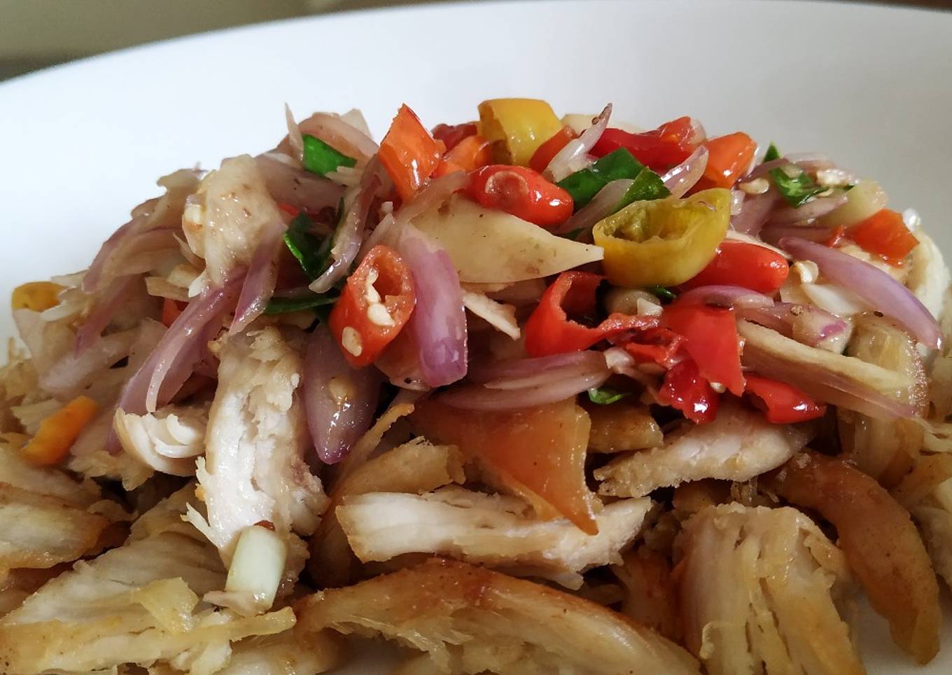Resep Ayam Goreng Sambal Matah#keto yang Bikin Ngiler