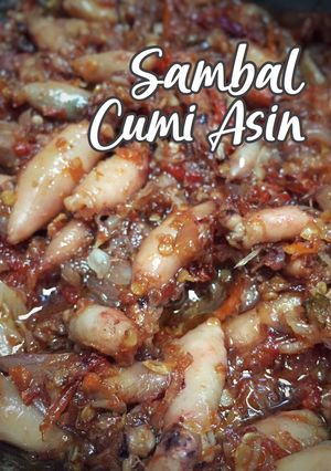 Foto resep (Week1) Sambal Cumi Asin