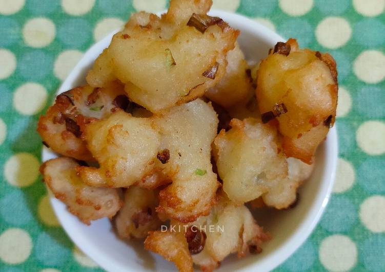 resep cara membuat Cucur Bawang