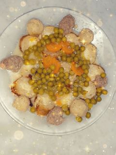 صورة لوصفة رولي دجاج بالجلبانة (بالبازيلا)