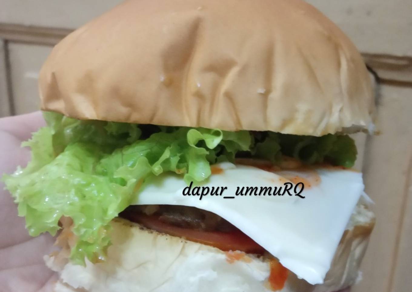 Beef Patty Burger