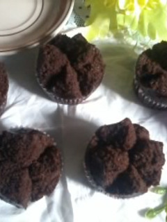 Foto resep Cupcake Coklat Cappucino (no telur, no mixer)