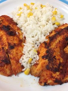 Una foto de Filete de pescado adobado
