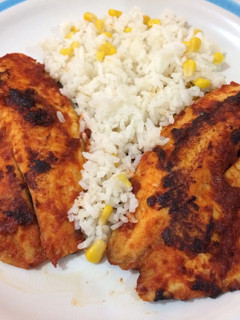 Una foto de Filete de pescado adobado