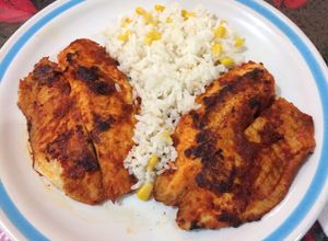 Una foto de Filete de pescado adobado