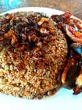 Mujadara with Bulgur