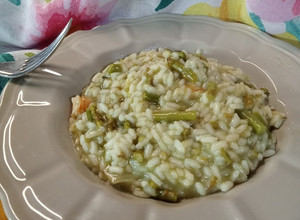 Foto di Risotto gamberi e asparagi