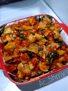 Foto resep Sambal Jamur Merang Kemangi