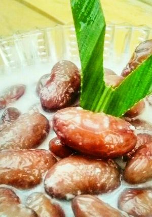 Foto resep Es kacang merah