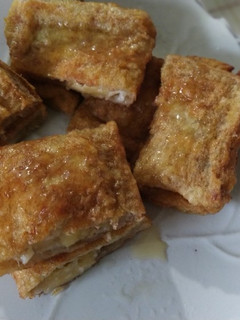 Foto resep Roti Goreng Pisang Keju