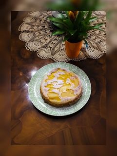 Foto di Torta soffice con pere e mele
