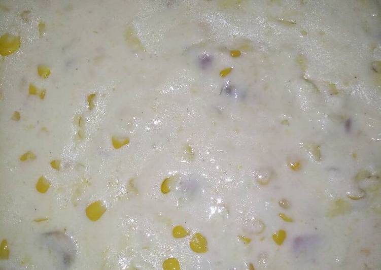Recipe: Perfect Sweet Creamy Corn Soup