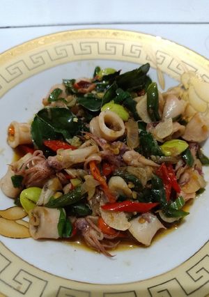 Foto resep Cumi Asin Pedas
