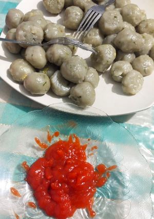 Foto resep Cilok empuk isi telur orek