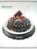 Chocolate Cranberries Cake With Choco Ganache