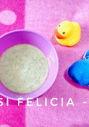 Foto resep MPASI 8 Bulan - BURI BROTO (Bubur Dori Brokoli Tofu)