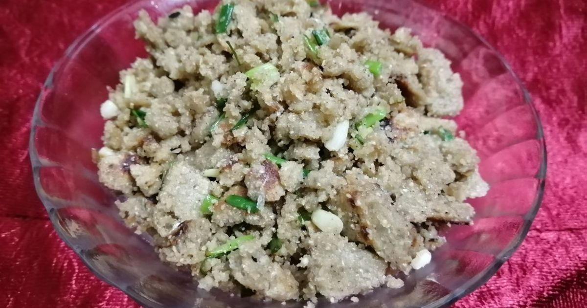 Rotlo Samples KALPA દ્વારા રેસીપી લસણ રોટલો (Lasan Rotlo Recipe In Gujarati) - કૂકપૅડ