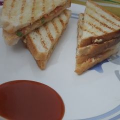 A picture of Mayo sandwich.