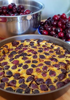 Une photo de Clafoutis aux cerises
