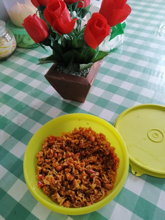 Foto resep Balado teri tempe kacang