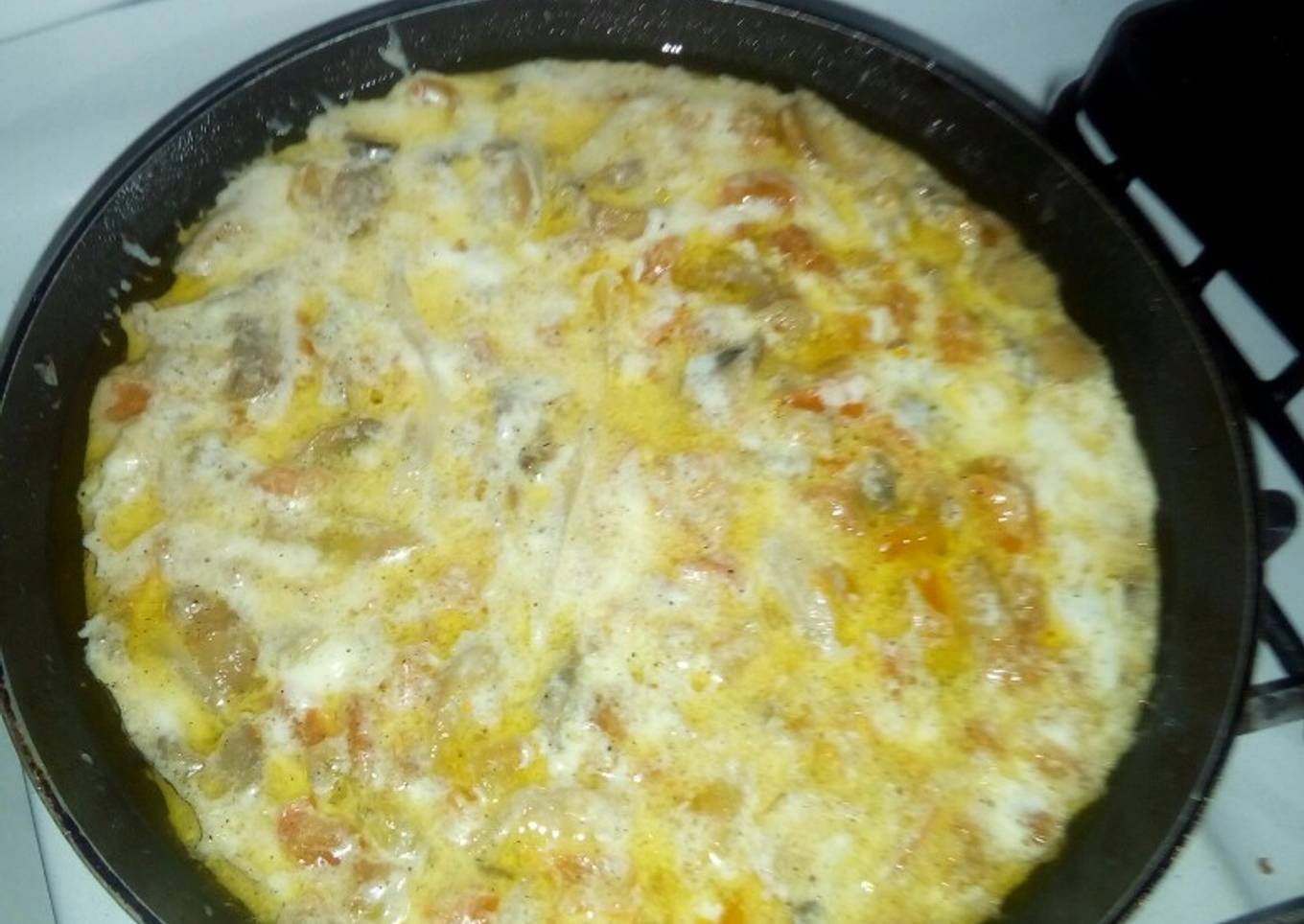 Champiñones a la mexicana con quesito oaxaca