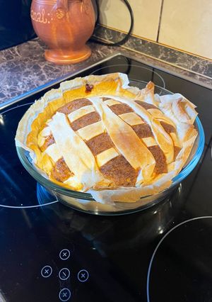 Narancsos mandulás pite recept fotója