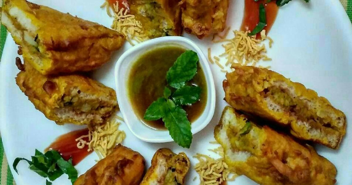 Bread Pakoda Recipe by Vandana Aggarwal (bindu) - Cookpad