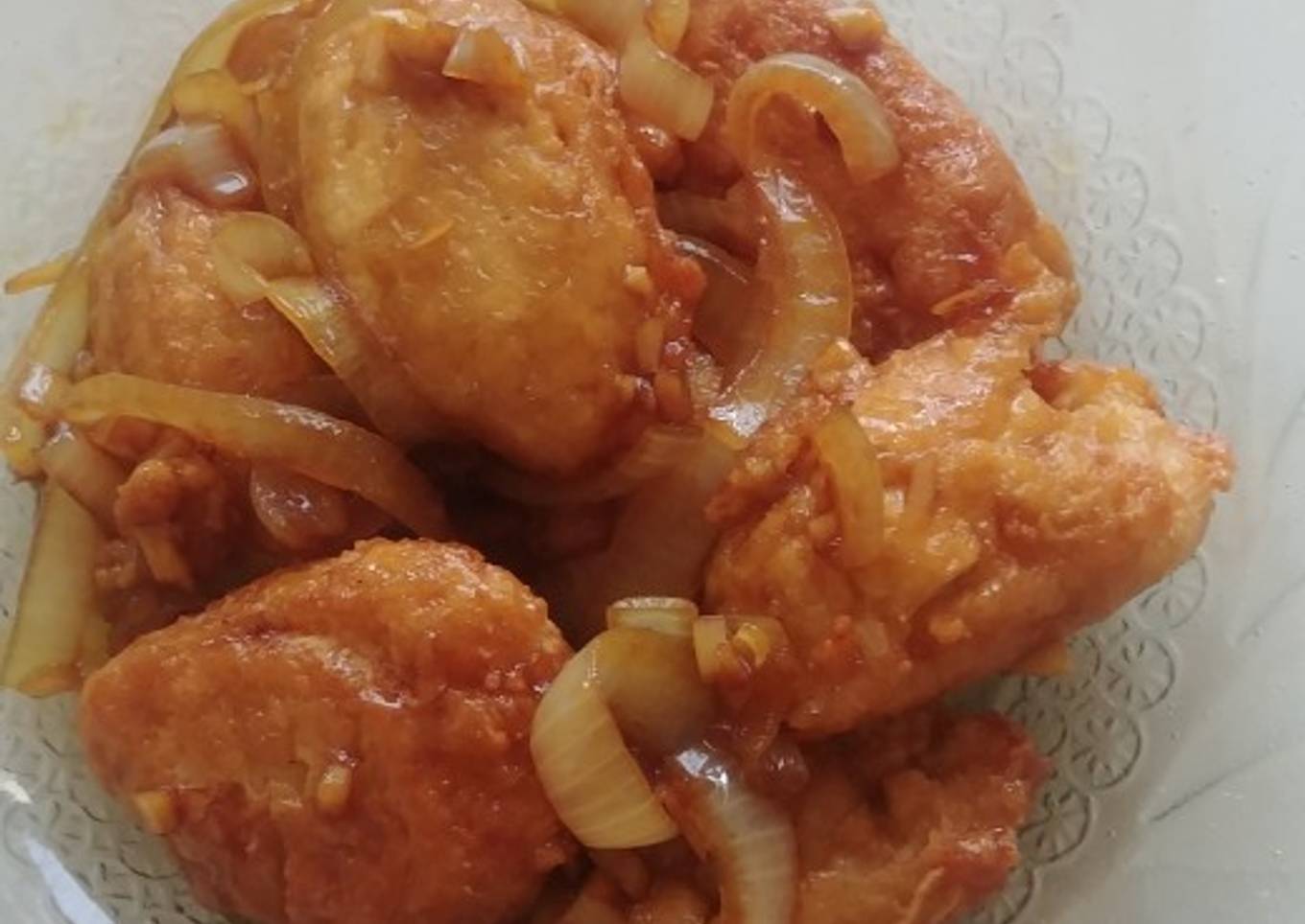 Tahu saus mentega