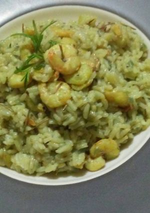 Φωτογραφία της συνταγής Risotto με γαρίδες