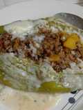 Stuffed Caigua (Archucha) with Ground Meat