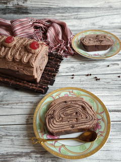 Foto resep Chocolate Crepe roll cake